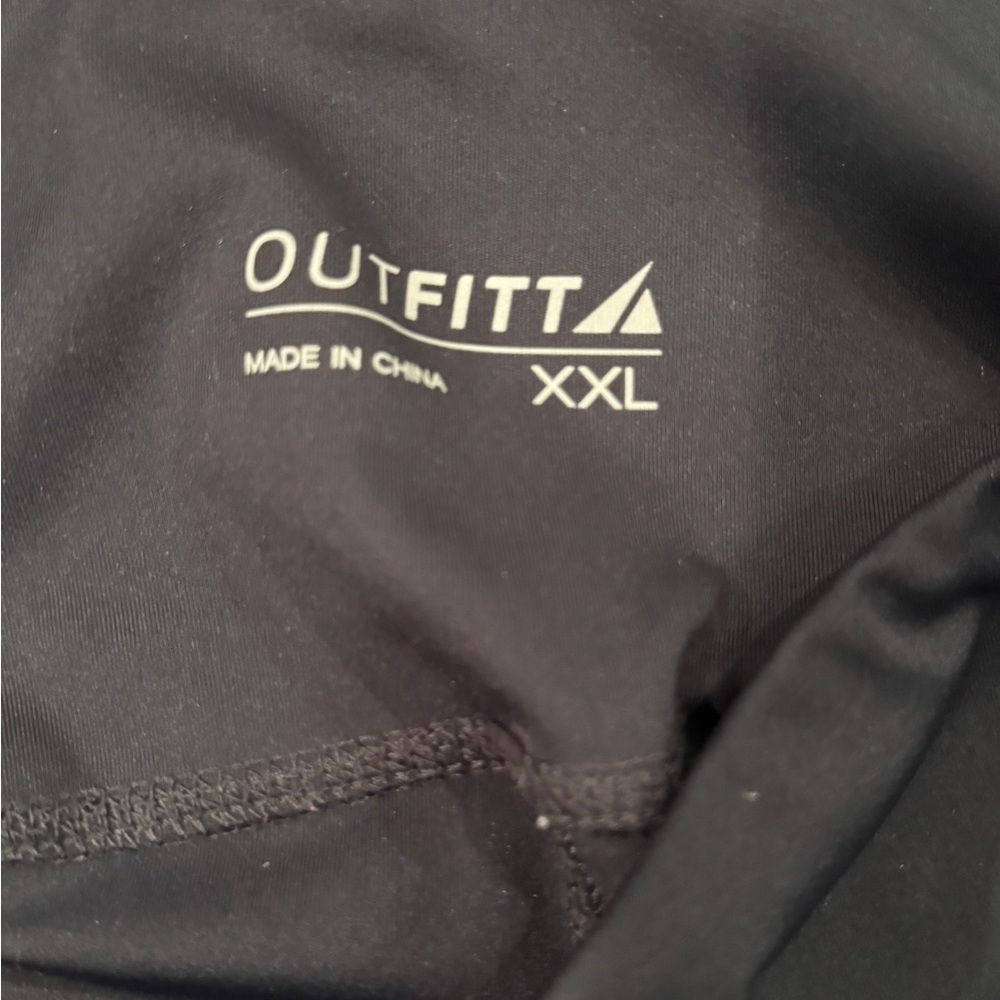 Black High-Waisted Leggings by Outfitt Sz XXL - Picture 4 of 4